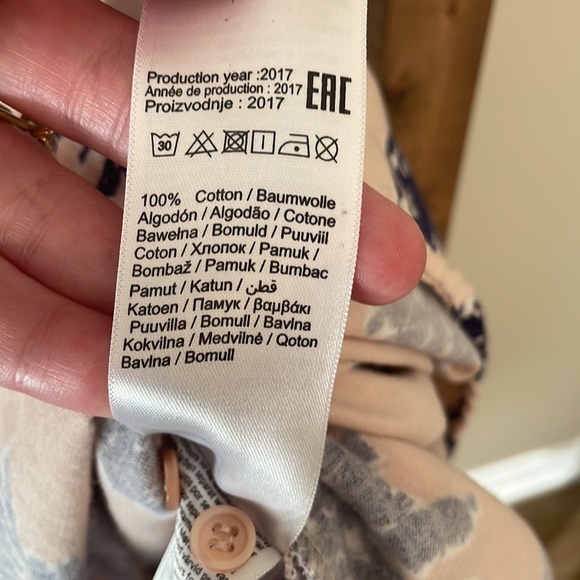 ASOS Vila Vicruz Shirt Dress Size Small S with Pockets - Picture 8 of 8